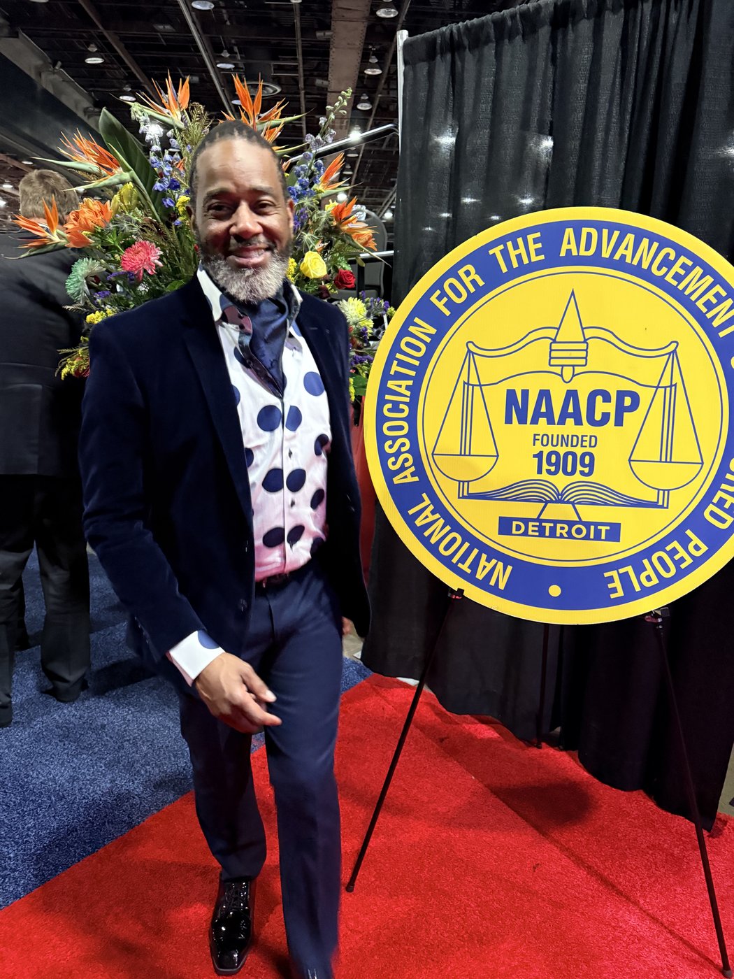 Eugene at NAACP event