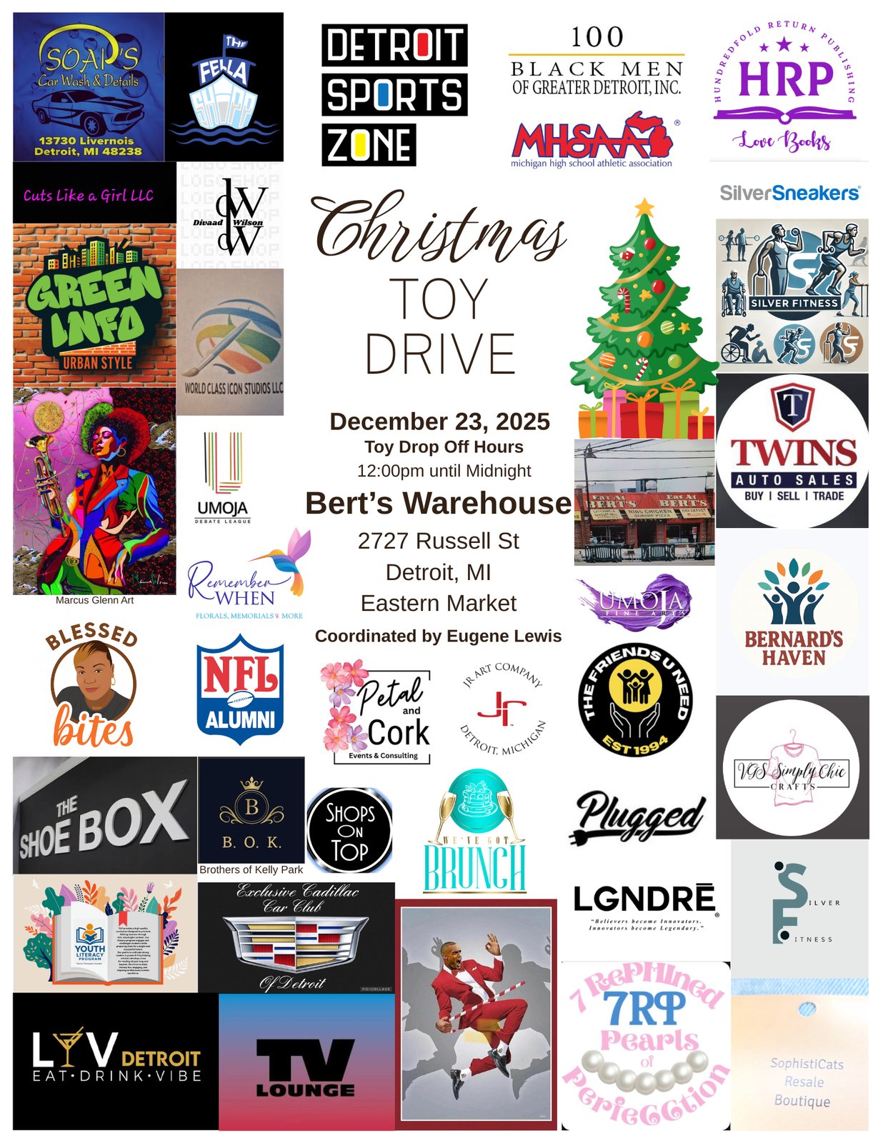 Community partner logos collage